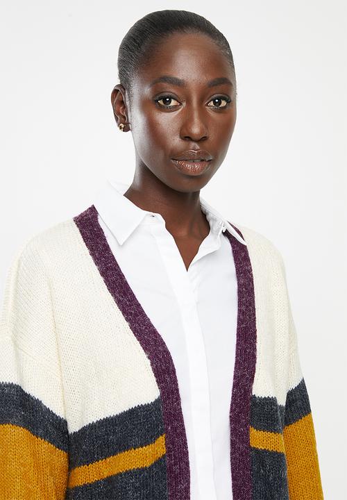 Jacqueline de Yong - Cordelia cardigan knit - multi