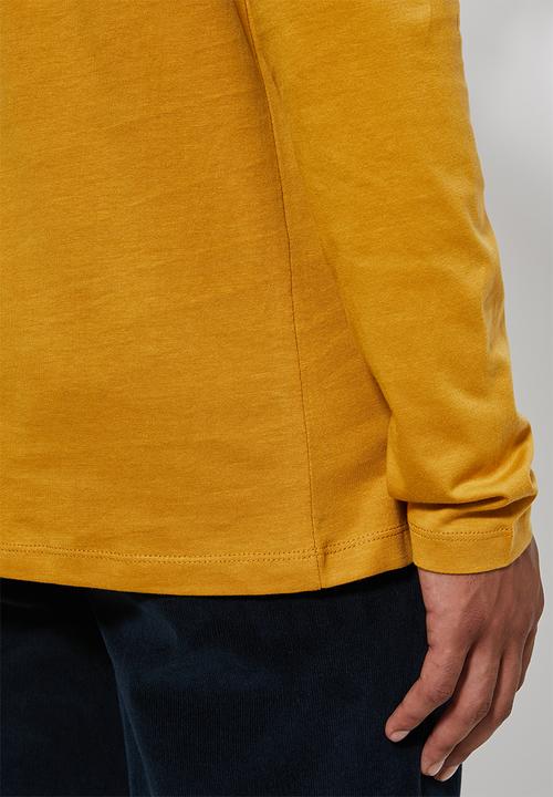 Superbalist - Plain crew neck 2 pack tees - navy & yellow