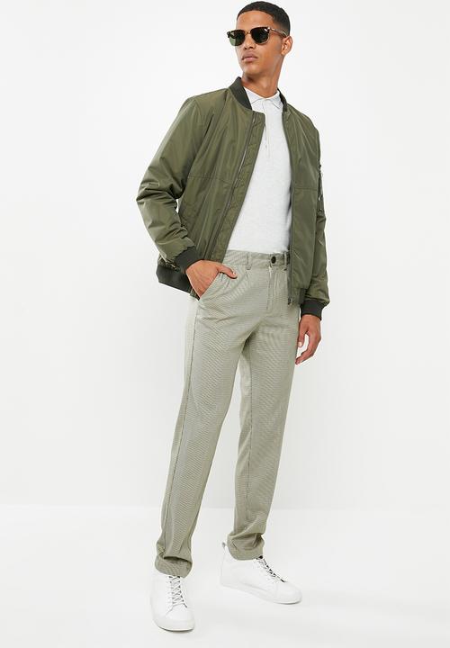 Selected Homme - Brandon tapered pants - green