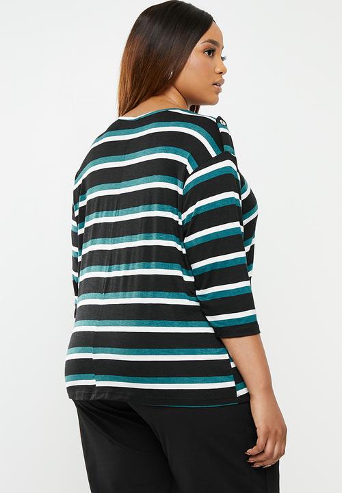 edit Plus - Military style top - multi