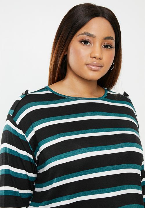 edit Plus - Military style top - multi