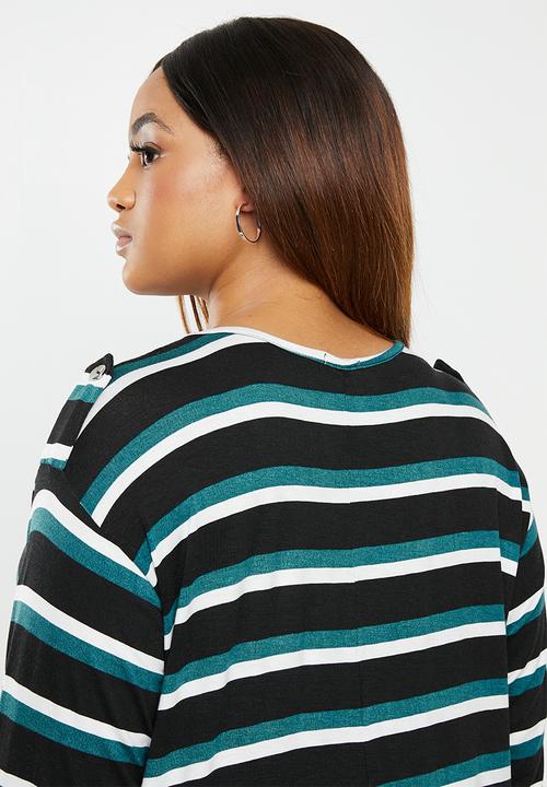 edit Plus - Military style top - multi