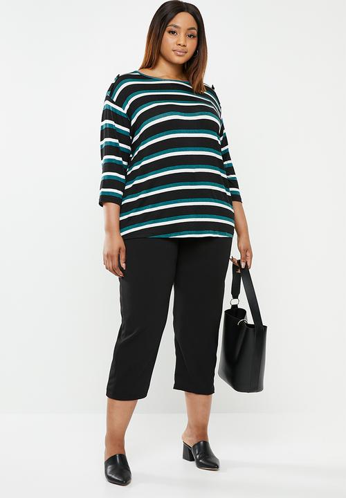 edit Plus - Military style top - multi