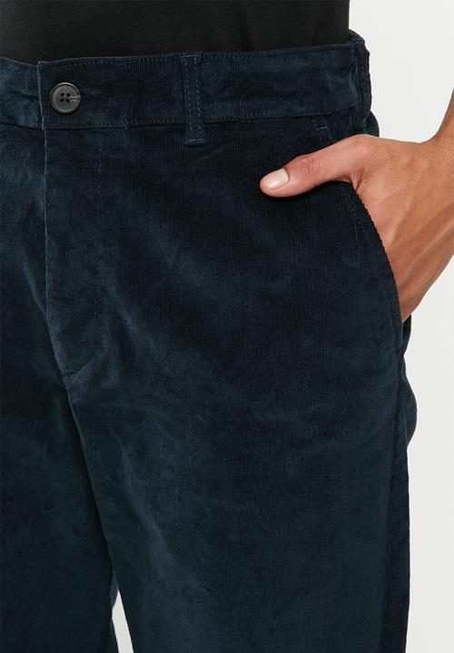 Selected Homme - Phil tapered cord pants - navy