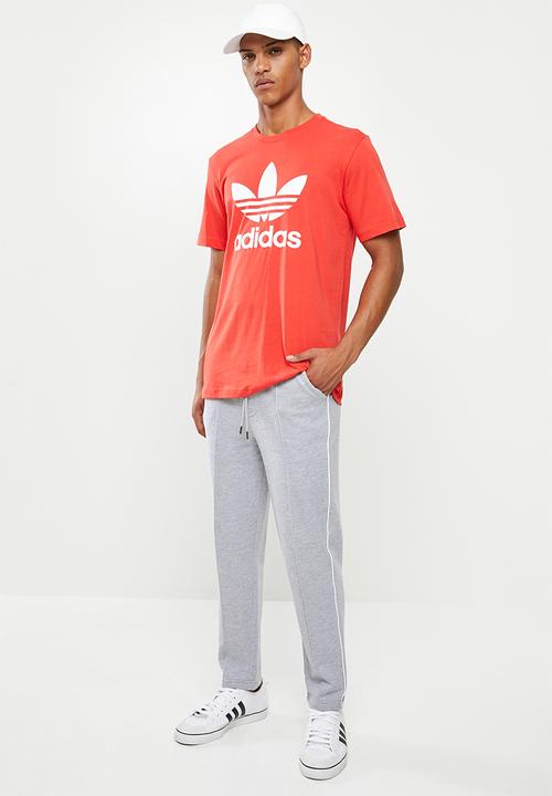 adidas Originals - Trefoil tee - red