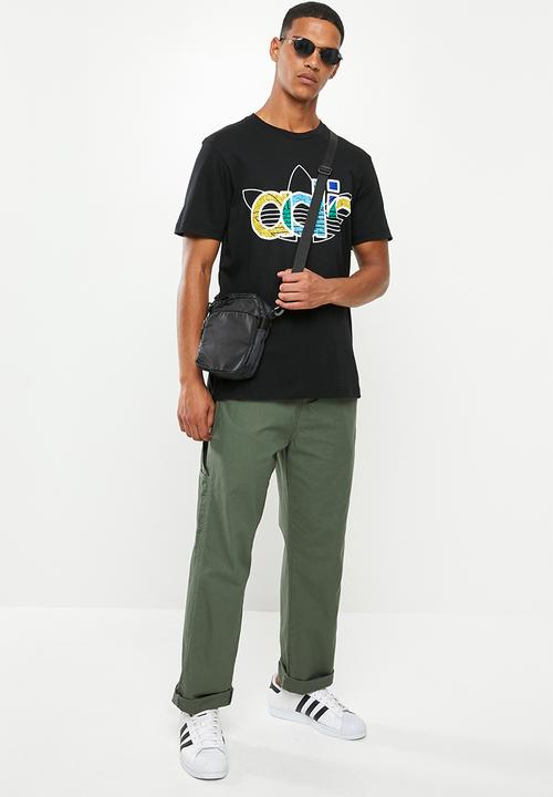 adidas Originals - Adi trefoil tee - black