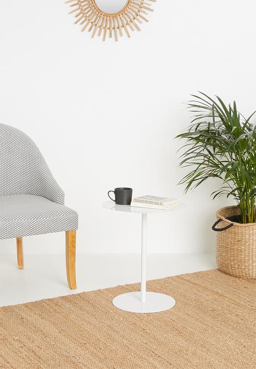 Sixth Floor - Tina side table - white