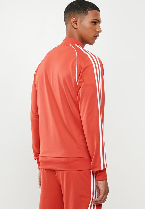 adidas Originals - Sst track top - red