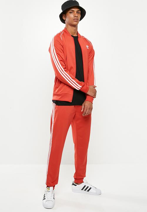 adidas Originals - Sst track top - red