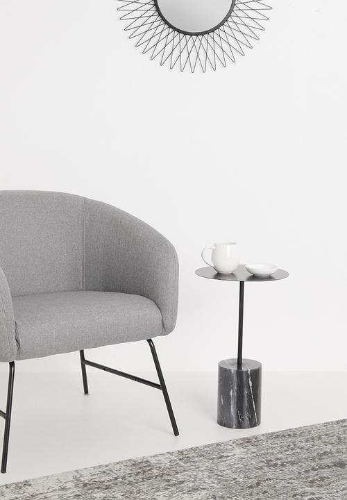Sixth Floor - Lyanna side table - black