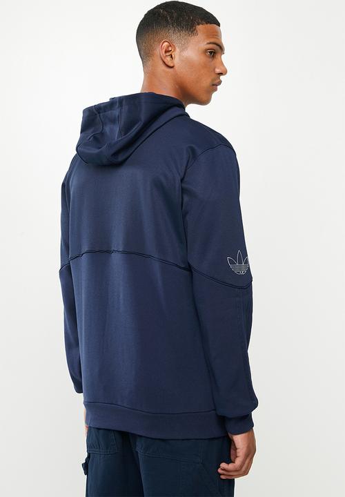 adidas Originals - Outline hoody - blue