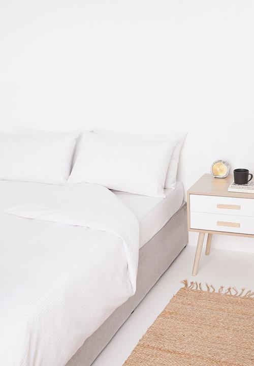 SF Collection - Wyatt printed duvet set - grey