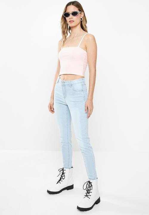 Factorie - Ribbing cami - pink