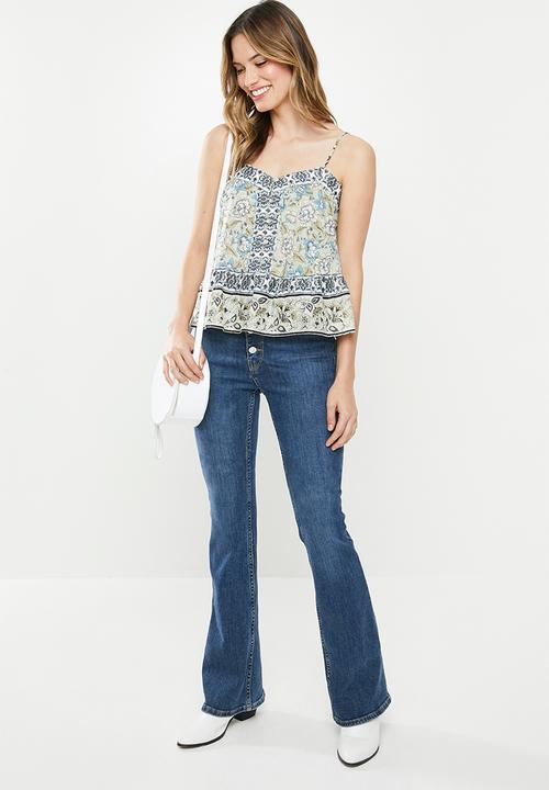 Cotton On - Day dreamer button front cami - multi