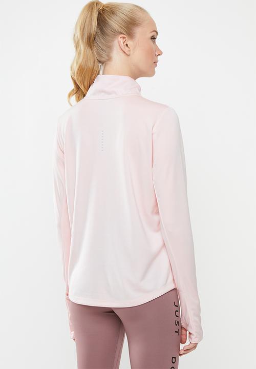 Nike - Nike swoosh midlayer running top - pink
