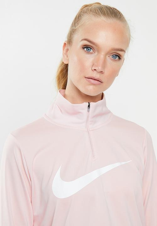 Nike - Nike swoosh midlayer running top - pink