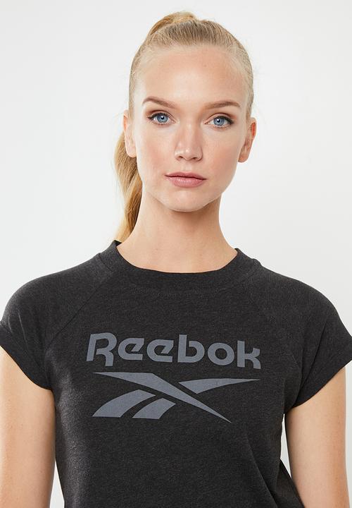Reebok - Te texture logo too - charcoal 