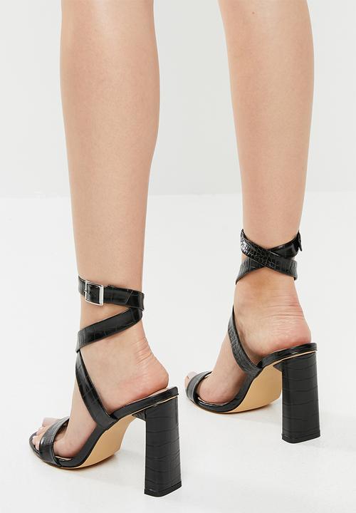 Public Desire - Lydia heel - black