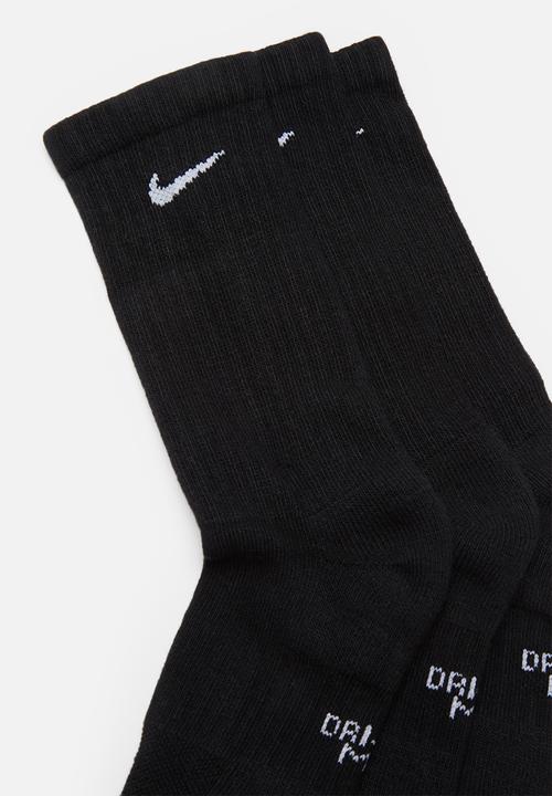 Nike - Young athletes Nike cush crew 3 pack - black