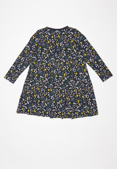 Name It - Foluffa long sleeve dress - multi