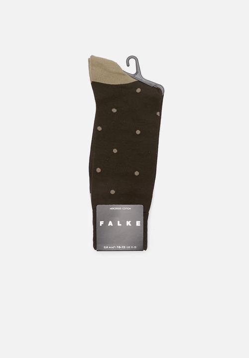 Falke - Dot sock - brown