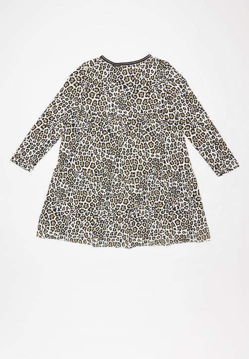 Name It - Foluffa long sleeve dress - multi