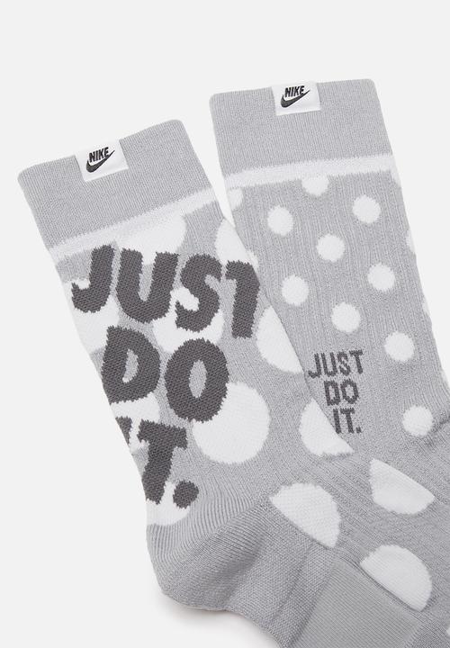 Nike - Sneaker 2 pack socks - grey & white