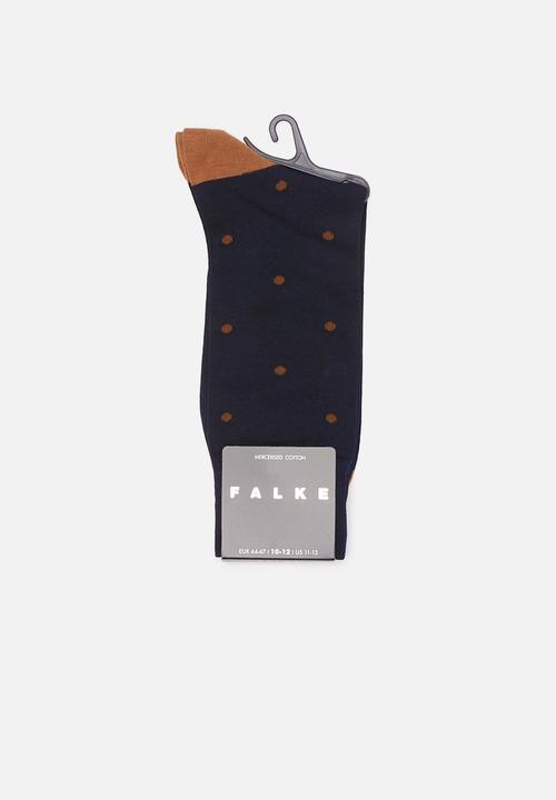 Falke - Dot sock - navy