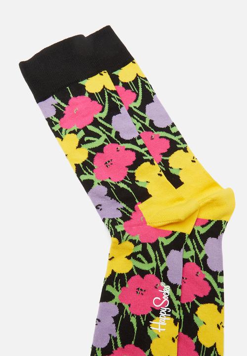 Happy Socks - Andy Warhol flower sock - multi 