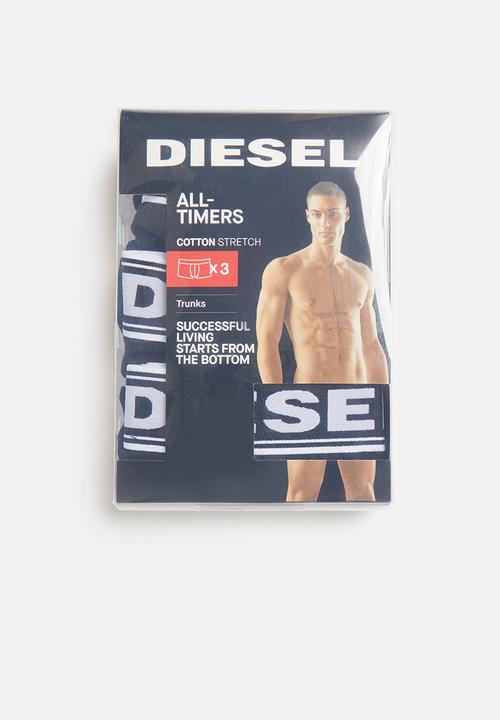 Diesel  - Shawn 3 pack boxers - black