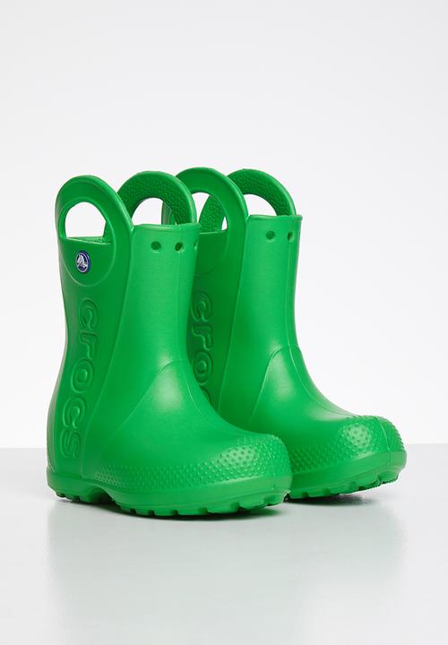 Crocs - Handle it rain boot kids - green