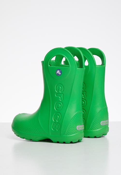 Handle it rain boot kids - green