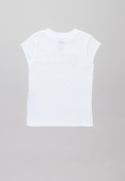 Levi’s® - Levi's girls short sleeve batwing tee - white