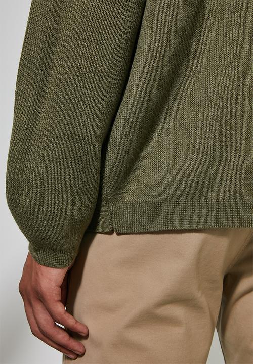 Superbalist - Lightweight buttonless cardi - khaki