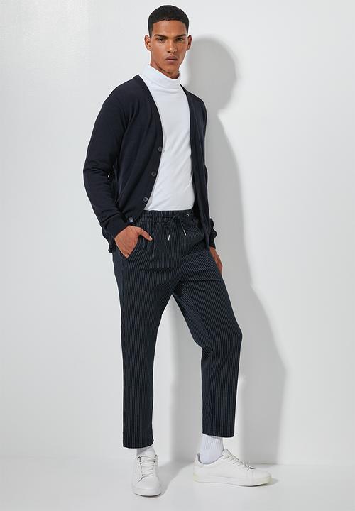 Superbalist - Lightweight button through cardi - navy
