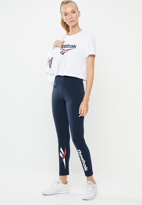 Reebok - Big logo leggings - navy