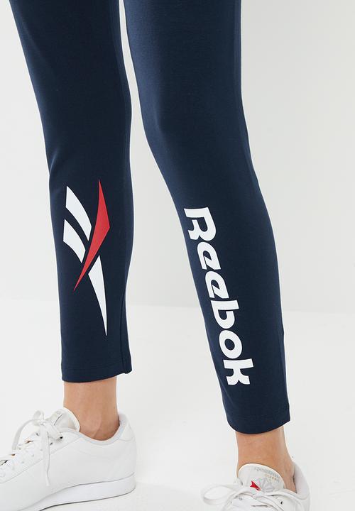 Reebok - Big logo leggings - navy