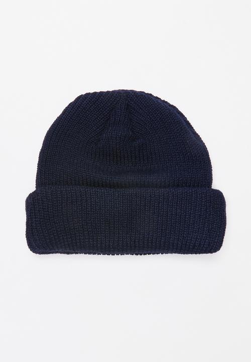 Superbalist - Turn up beanie - navy
