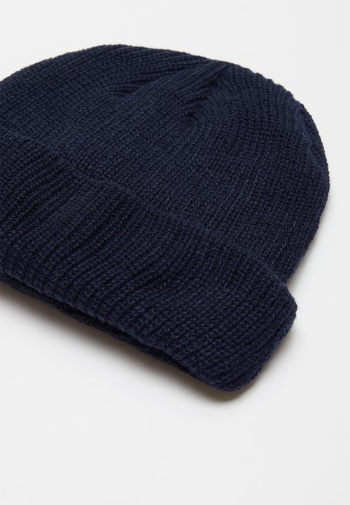 Superbalist - Turn up beanie - navy