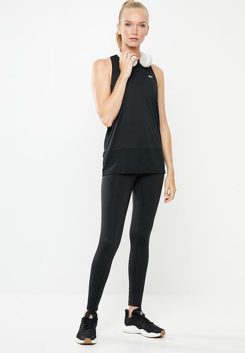 Reebok - Work out ready mesh tank - black