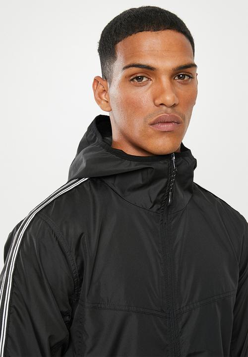 Brave Soul - Peptape bomber jacket - black & white 