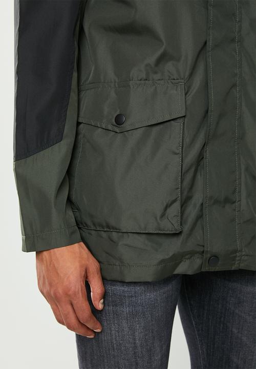 Brave Soul - Ramsberg bomber jacket - khaki & black 
