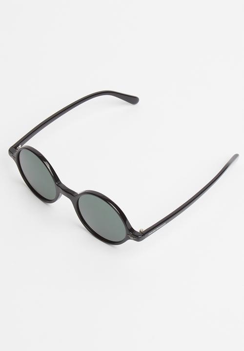Emporio Armani - Round sunglasses - black