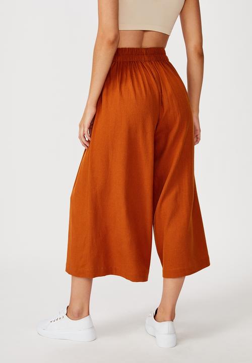 Cotton On - Luna button culotte - glazed ginger