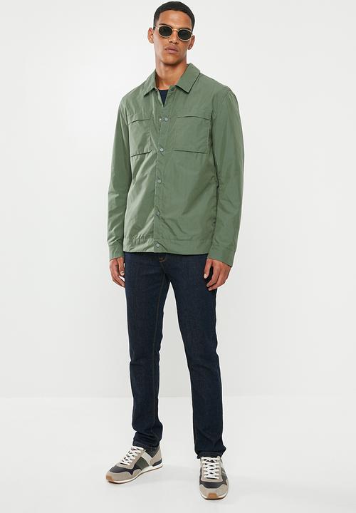 Selected Homme - Con shirt jacket - green