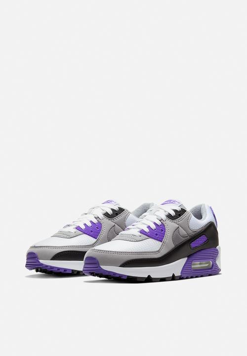 Nike - Air Max 90 - white / particle grey-hyper grape