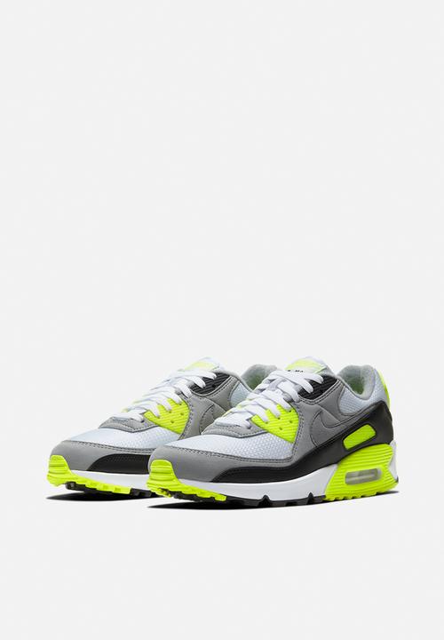 Nike - Air Max 90 - white/particle grey-volt-black