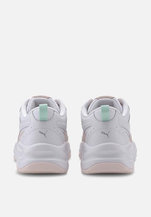 PUMA - Cilia lux - puma white-rosewater-mist green-puma silver