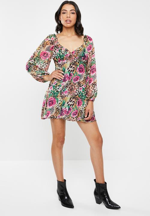 missguided milkmaid skater dress Missguided milkmaid dobby skater mini dress in black
