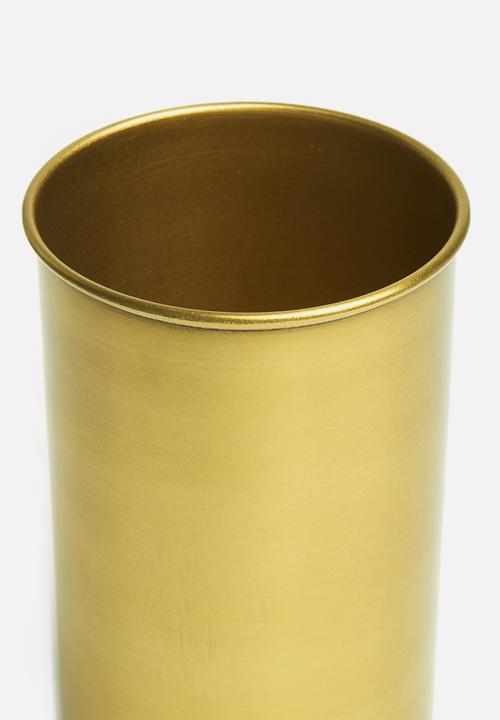 Sixth Floor - Cora toothbrush tumbler - gold
